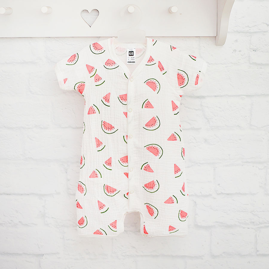 Песочник унисекс Blanka Арбуз р.62-68 белый 110819