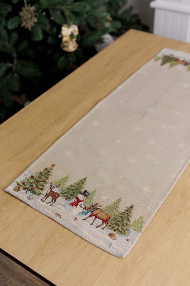 Раннер Зимний лес 35x100 см La Nuit