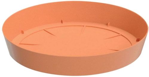 Піддон пластиковий Prosperplast Lofly круглий (70778-624) теракот 