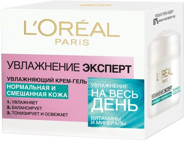 Крем для лица дневной L'Oreal Paris Hydra Expert Увлажнение Эксперт 50 мл