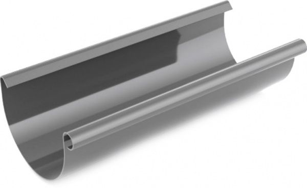 Ринва водостічна Bryza 125 мм 3 м графіт 