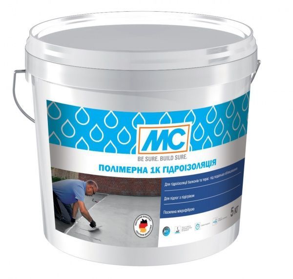 Гідроізоляція МС полімерна 1К 11 кг