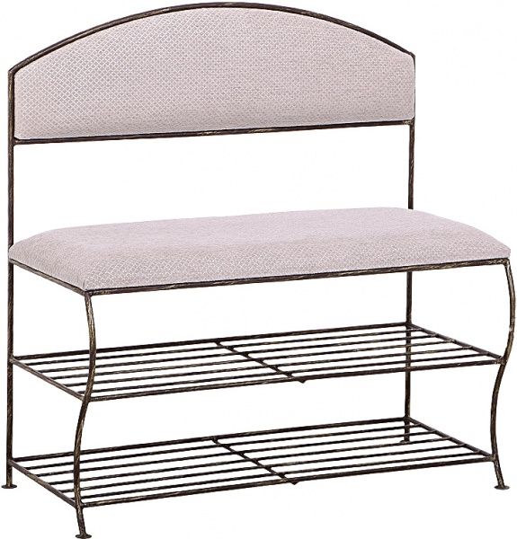 Банкетка Метал Арт Флеш 400x900x800 мм чорний 