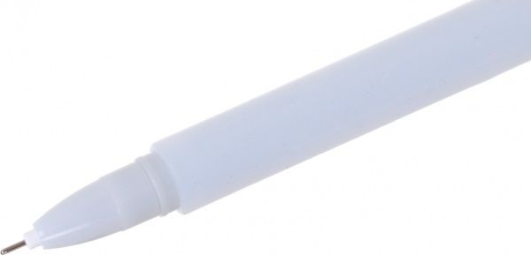 Ручка гелевая Рождественский голубой олень 