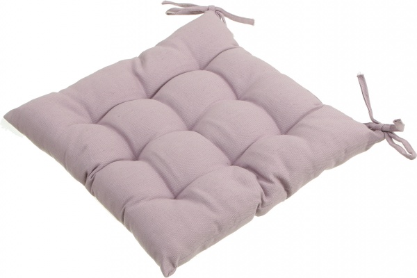 Подушка на стул Классик пурпурная 37х37см Luna