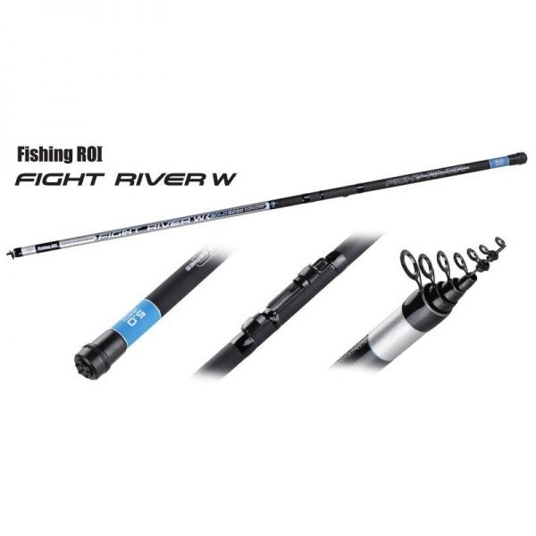 Болонское удилище Fishing ROI 400 см 5-25гр FIGHT RIVER W BOLOGNESE 9234