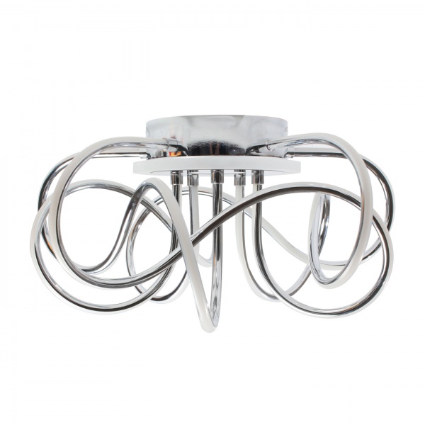 Люстра светодиодная Светкомплект Stella S 480 RGB 84 Вт хром/белый 