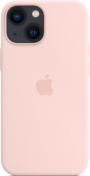 Чохол-накладка Apple Silicone Case with MagSafe для Apple iPhone 13 mini chalk pink (MM203ZE/A)