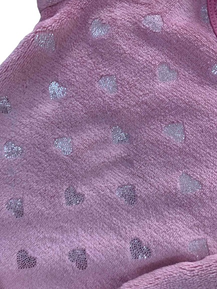 Пижама детская для девочек Моя планета розовые сердца р.122–128 бело-розовый Пж601-13 