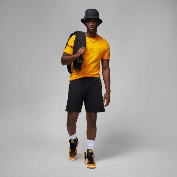 Шорты Nike M J PSG FLC SHORT DV0619-010 р. S черный