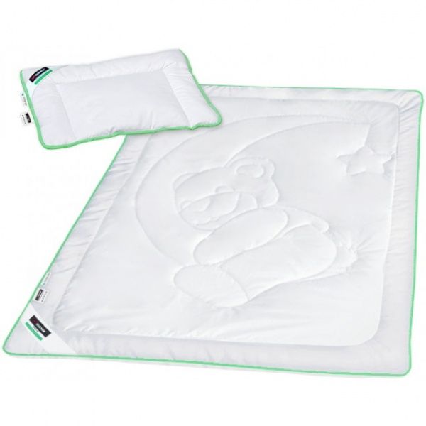 Набор одеяло и подушка с Тенцелем белый 