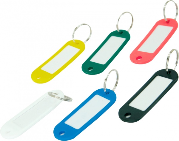 Брелок Buromax 6 шт. KT-50