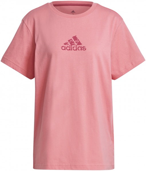 Футболка Adidas BRAND ICONS TEE GJ6537 р.XS рожевий