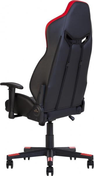 Крісло Nowy Styl HEXTER MX R1D TILT PL70 ECO/01 BLACK/RED FR чорний/червоний 