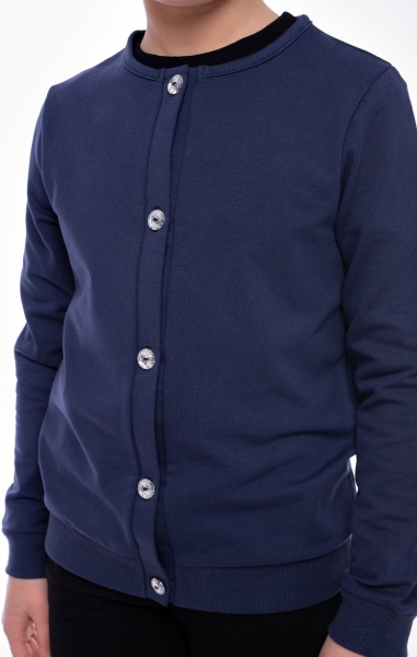 Кардиган для девочки Vidoli G-22946W р.140 синий 