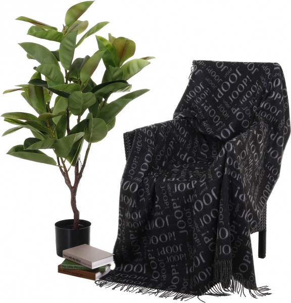 Плед Fine-Repeat 130x170 см антрацит Joop! 