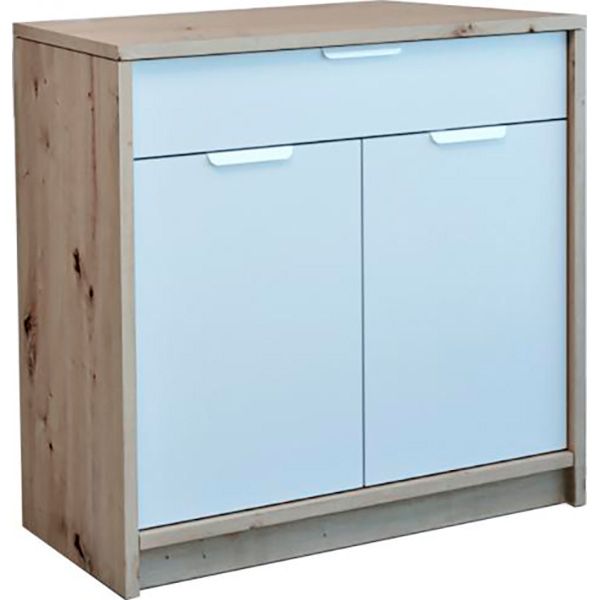 Комод підлоговий Canyon CN 4 дуб артісан/білий/білий 