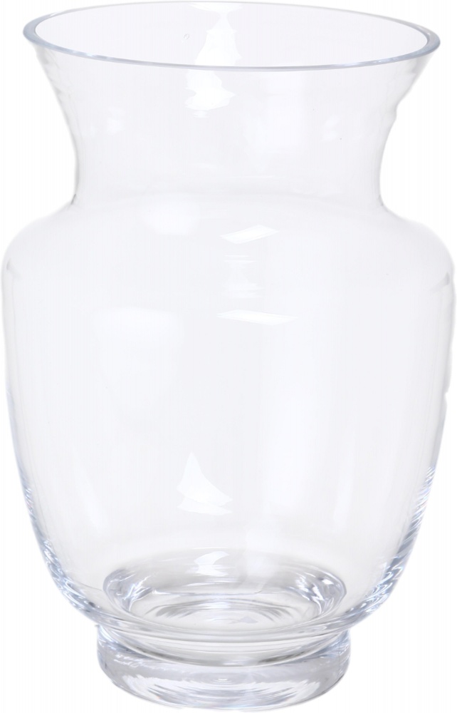 Ваза стеклянная Wrzesniak Glassworks Aura 25 см прозрачная 17-10404A