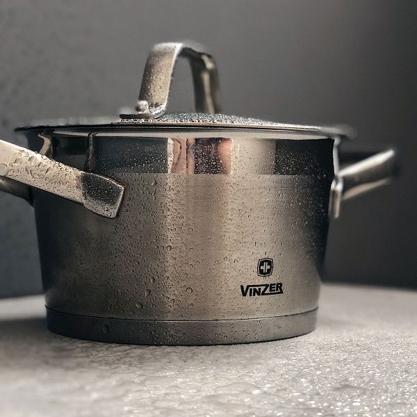 Кастрюля с крышкой 2.1 л Practic Series 89177 Vinzer