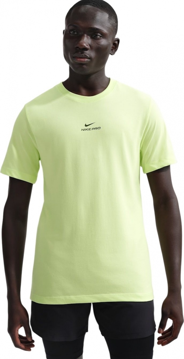Футболка Nike M NK DF TEE STD PRO IH1947-360 р.XL желтый — фото 1