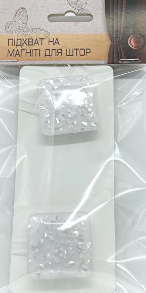 Магніт Танго 35х35 мм білий ТА051 MISLT