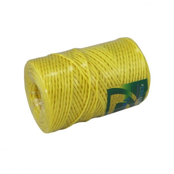 Шпагат Радосвіт поліпропіленовий 2 мм 200 м жовтий