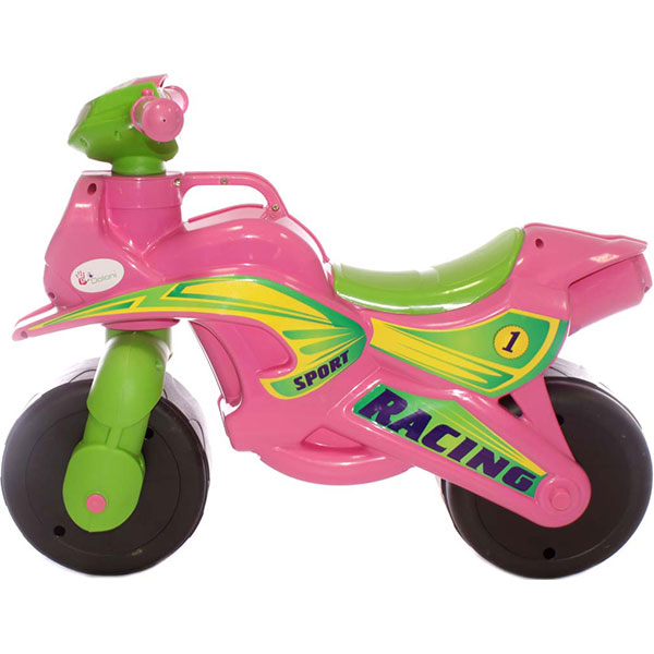 Чудомобиль Doloni Toys Мотобайк розовый 0139/3