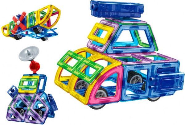 Конструктор Limo Toy магнітний транспорт LT5001