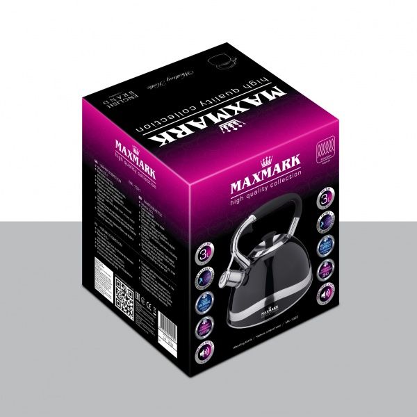 Чайник Black 3 л MK-1322 Maxmark