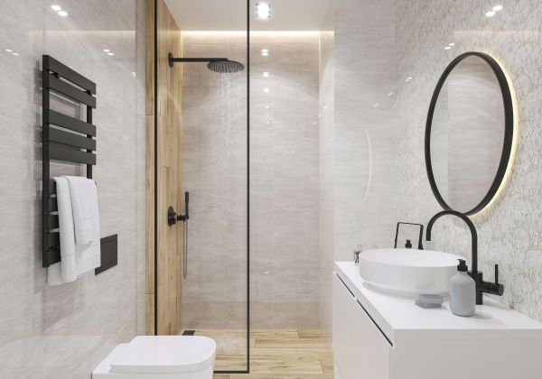 Плитка Golden Tile Carina Sprigs світло-сірий CRG151 25х40 