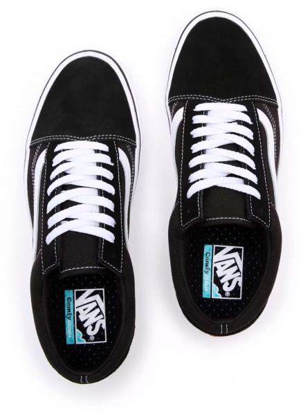 Кроссовки Vans UA COMFYCUSH OLD SKOOL (CLASSIC) VN0A3WMAVNE1 р.US 7 черно-белый