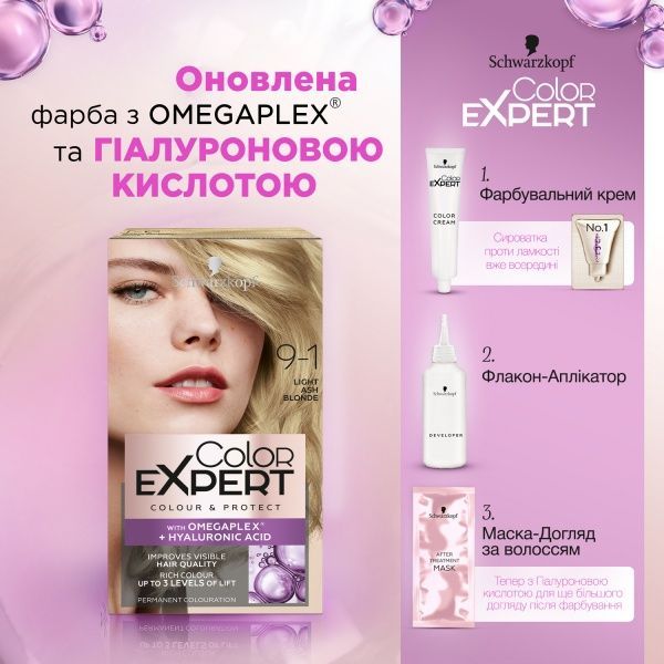 Краска для волос Color Expert Color Expert 1.0 глубокий черный 142,5 мл