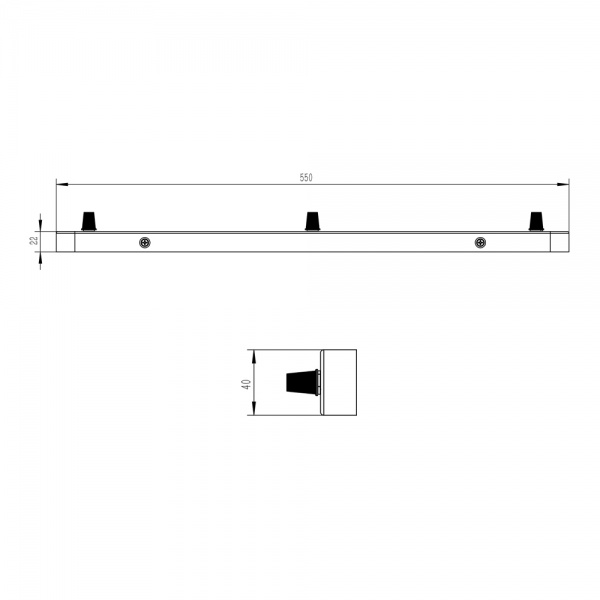 Основа для подвеса LightMaster TD103 белый