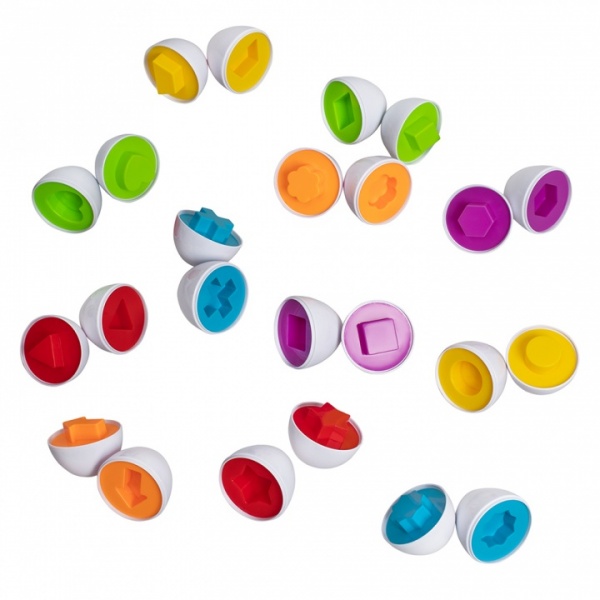 Іграшка-сортер Qunxing Toys Сортувальні яйця монтессорі LB33-3