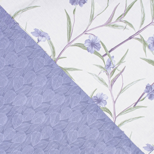 Комплект постельного белья Южная весна семейный разноцветный Homeline 