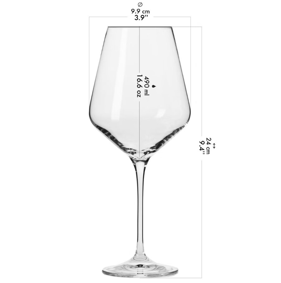 Бокал для вина Krosno Avant-Garde Lumi 490 мл 1 шт.