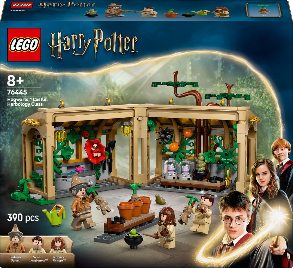 Конструктор LEGO Harry Potter Замок Гогвортс: урок гербології 76445