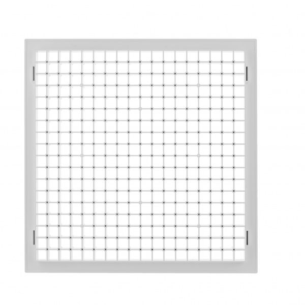 Гратка для вентиляції MiniMax 1225 300 х 300 мм пластик білий 