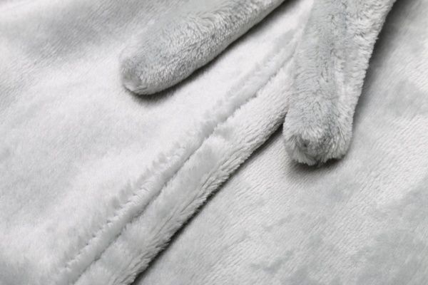 Халат дитячий унісекс Білтекс з вушками р.146 сірий 