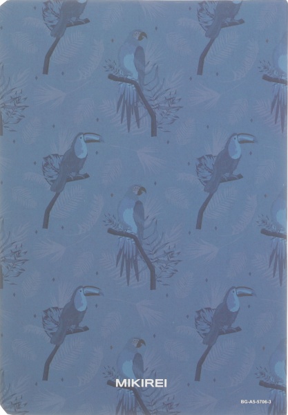 Блокнот Папуга 21х14,5 см Mikirei