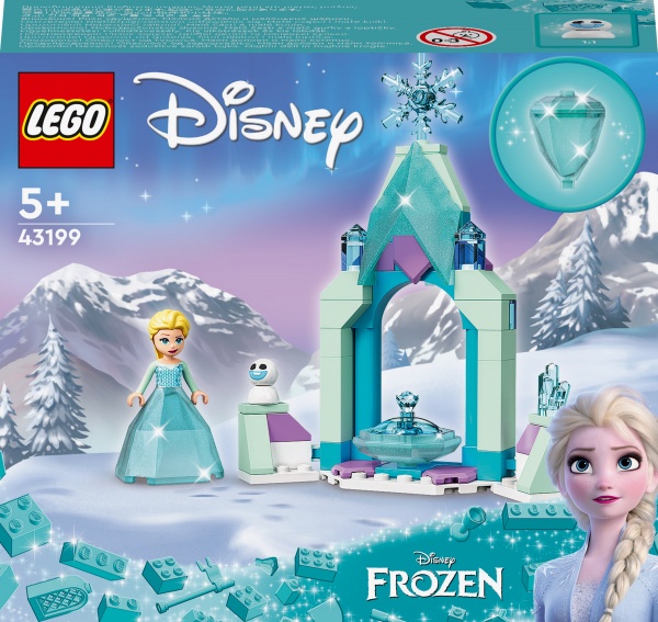 Конструктор LEGO Disney Princess Двор замка Эльзы 43199