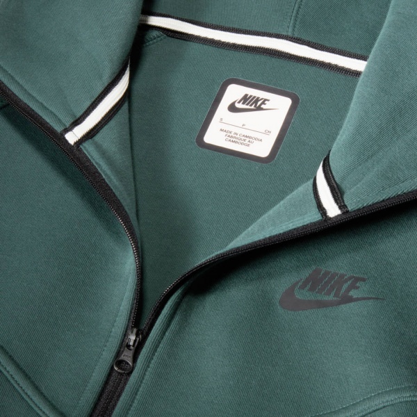 Джемпер Nike W NSW TCH FLC WR FZ HDY FB8338-328 р.S зелений