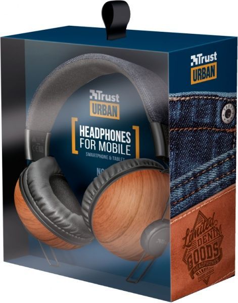 Навушники Trust TRUST Noma Headphones wood 