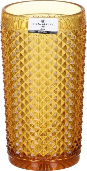 Набір склянок Bicos Cinza янтарний 330 мл 4 шт. 49000002 Vista Alegre