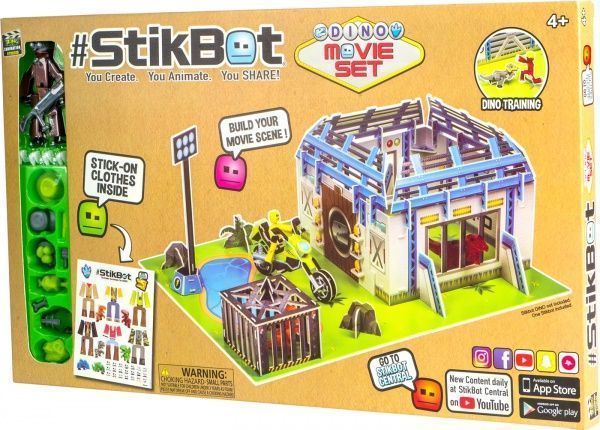 Набір Stikbot для анімаційної творчості S2 Динозаври 