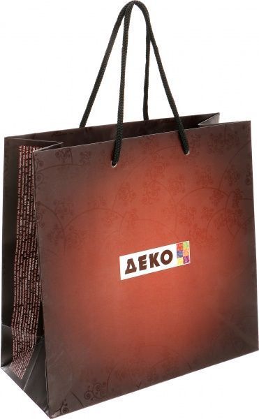 Пакет паперовий ДЕКО 24х23х10