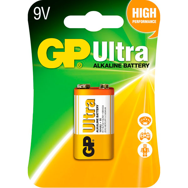 Батарейка GP Ultra 1604AU-U1шт крона