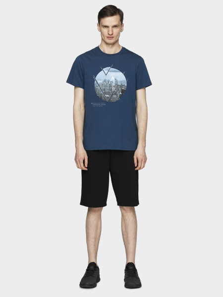 Футболка 4F H4L21-TSM023-32S р.L синий