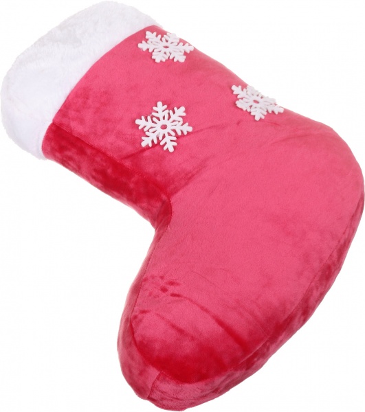 Подушка декоративная Башмачок 35 см красный Гулівер Країна 