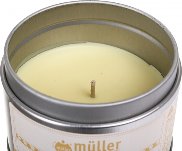 Свічка ароматична Müller-Kerzen Aroma & Light Terapy Ваніль 220 г 